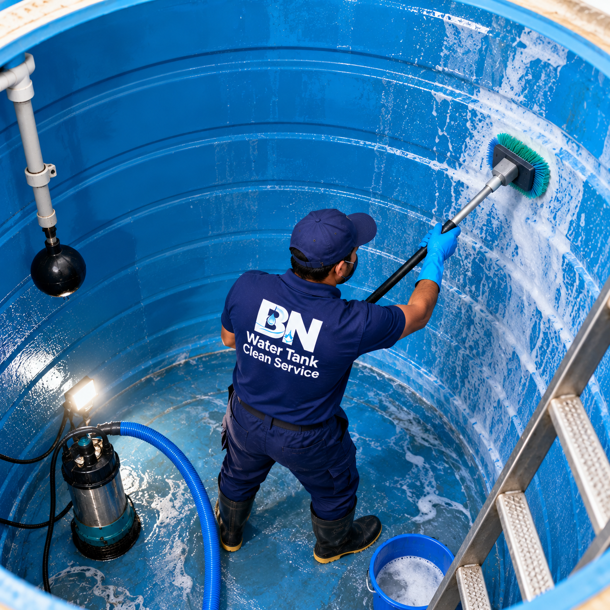 Water Tank Deep Cleaning
